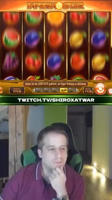 Eine mehr ..........!

twitch.tv/shiroxatwar
twitter.com/Shiroxtwitch
kick.com/shiroxatwar
youtube.com/ShiroxAtWar
slotrox.com
twitter.com/Shiroxtwitch
discord.gg/PPWZEgJ

#slots #bigwin #gambling
#slotreactions #maxwin