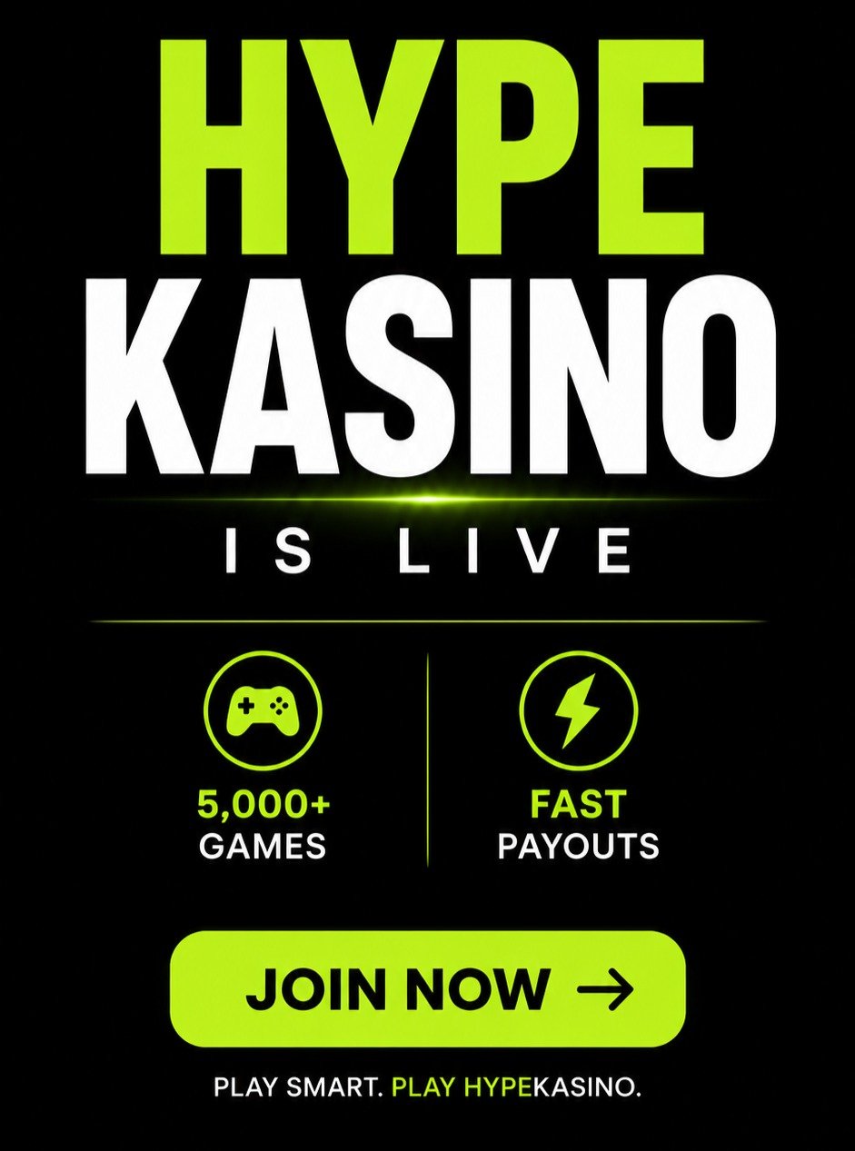 HYPEKASINO IST JETZT AUF SLOTROX!

Erlebe 5.000+ Games & schnelle Auszahlungen - alles auf einem neuen Level!

👉 Zur Review: https://slotrox.com/casino/hypekasino-review/

👉 Direkt zum Casino: https://slotrox.com/out/hypekasino