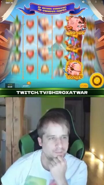 Ein Paar Wildlines!

twitch.tv/shiroxatwar
twitter.com/Shiroxtwitch
kick.com/shiroxatwar
youtube.com/ShiroxAtWar
slotrox.com
twitter.com/Shiroxtwitch
discord.gg/PPWZEgJ

#slots #bigwin #gambling
#slotreactions #maxwin